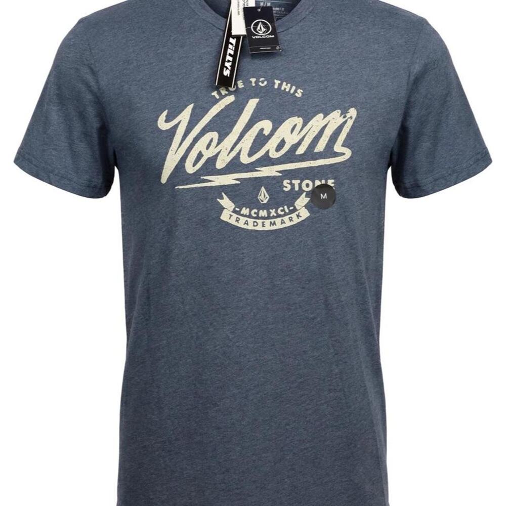 Volcom Mens NWT  T Shirt True To This Stone Size M